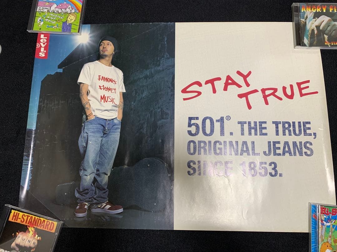 Dragon Ash Levis リーバイス ポスター 非売品 希少