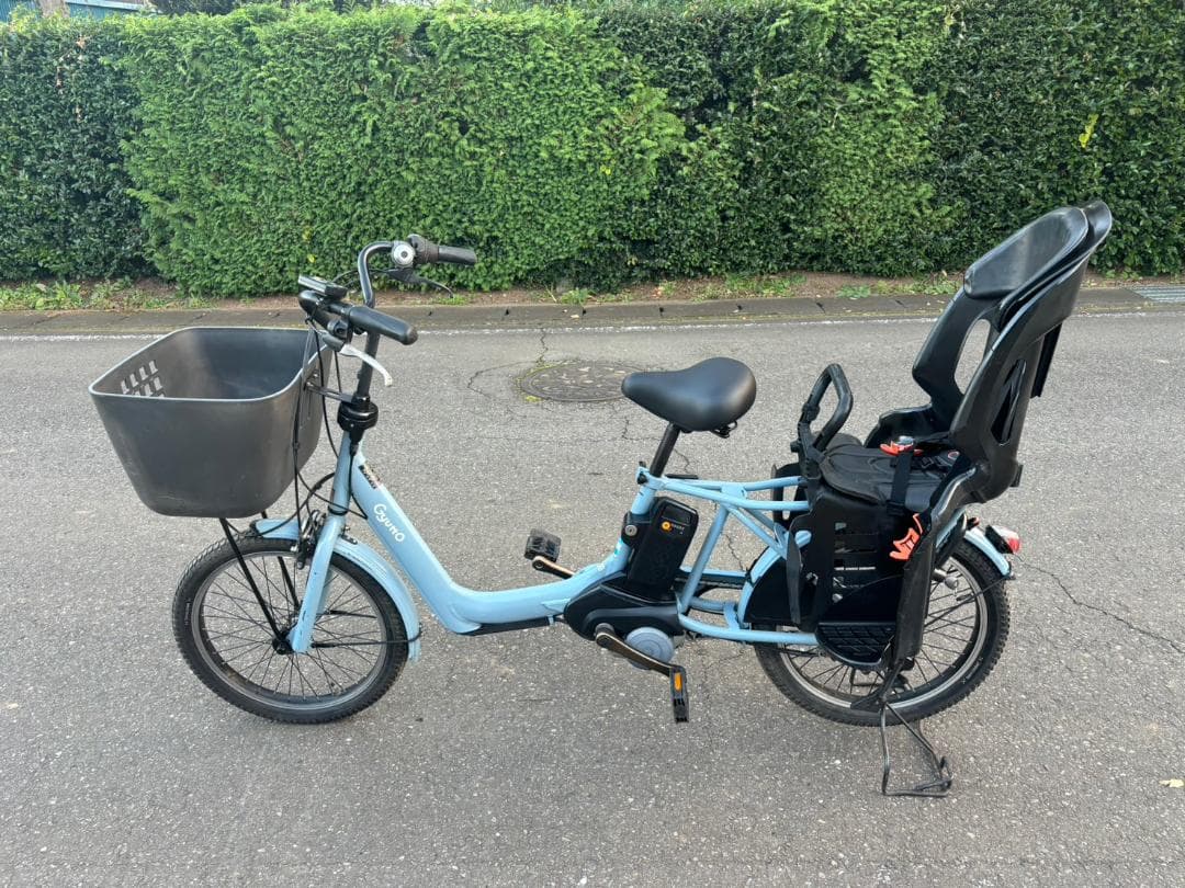 パナソニック 電動自転車 ギュット・アニーズ・DX 内装3段 マットブルーグレー