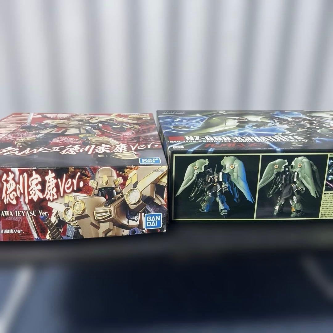 MG1/100武者ガンダムMk-2徳川家康Ver.HGUC1/144クシャトリア