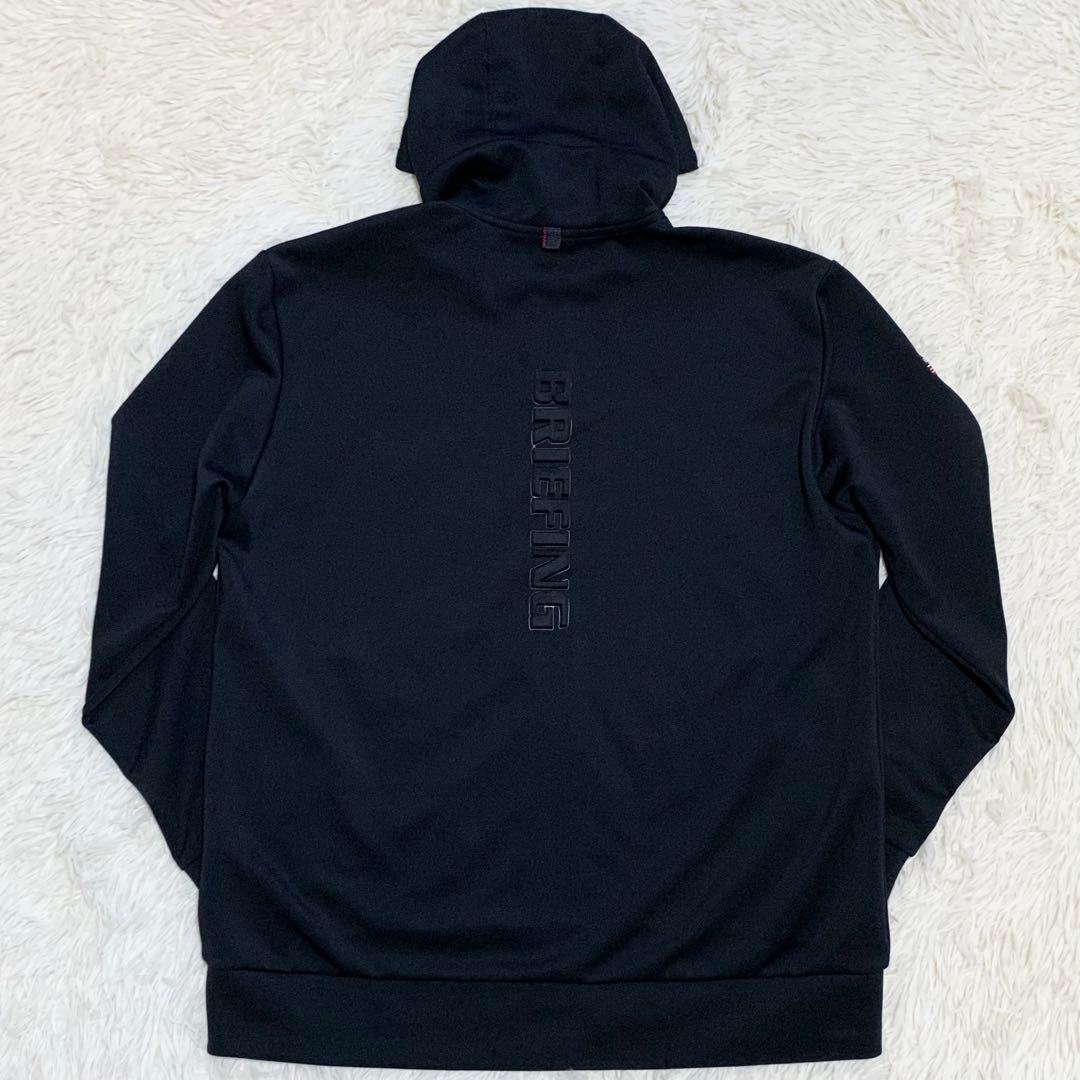 【極美品】BRIEFING セットアップ ジャージ 3Dロゴ ブラック XL&L