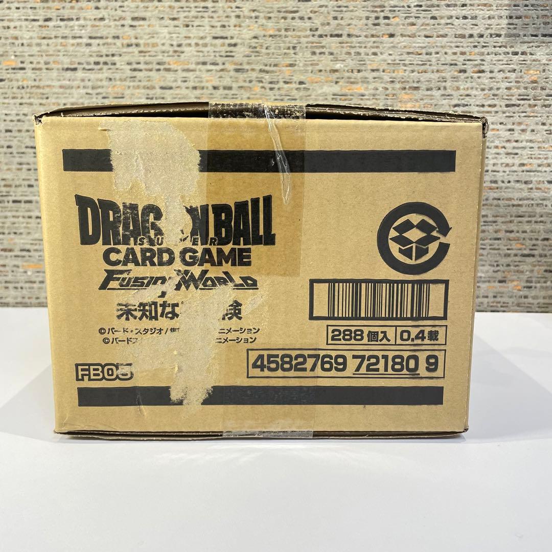 ド*ン様 【未開封カートン販売】ドラゴンボール FW 未知なる冒険　FB05
