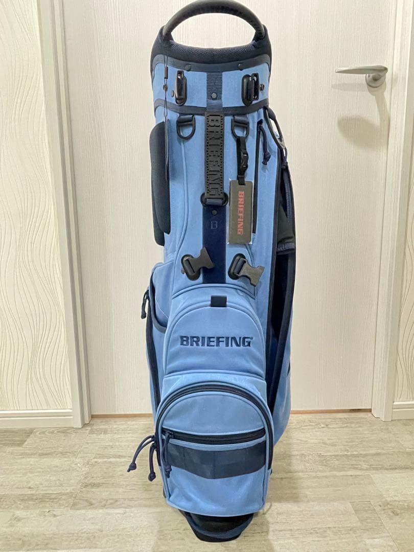 BRIEFING 水色 キャディバッグ