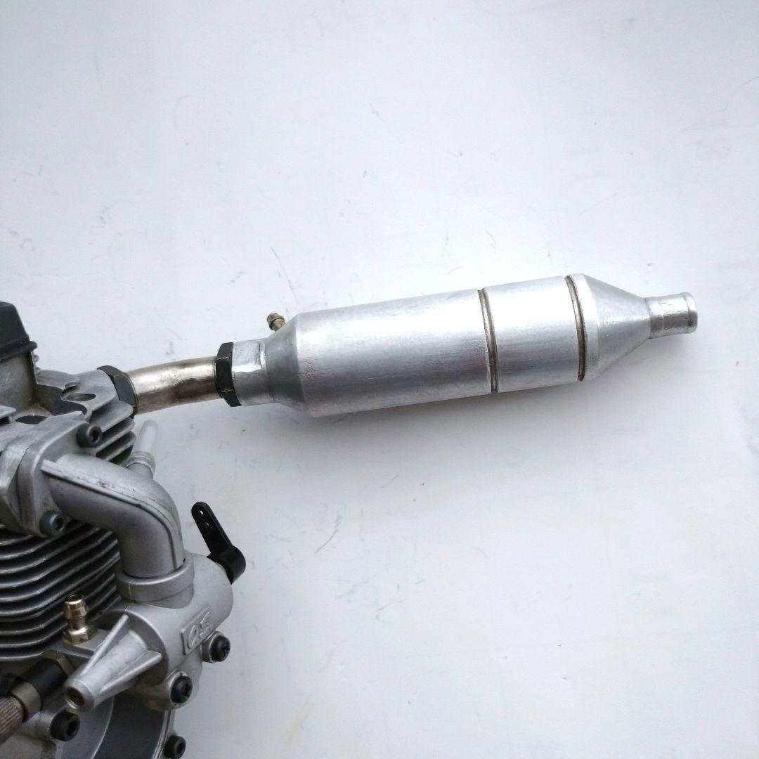 ラジコン飛行機 エンジン OS FS SURPASS 91 マフラー付き