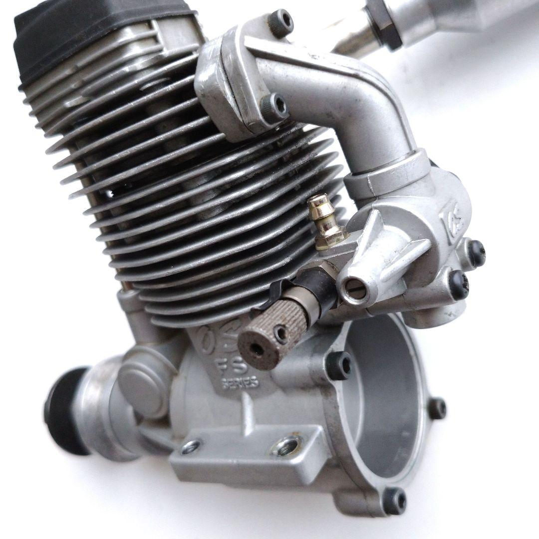 ラジコン飛行機 エンジン OS FS SURPASS 91 マフラー付き