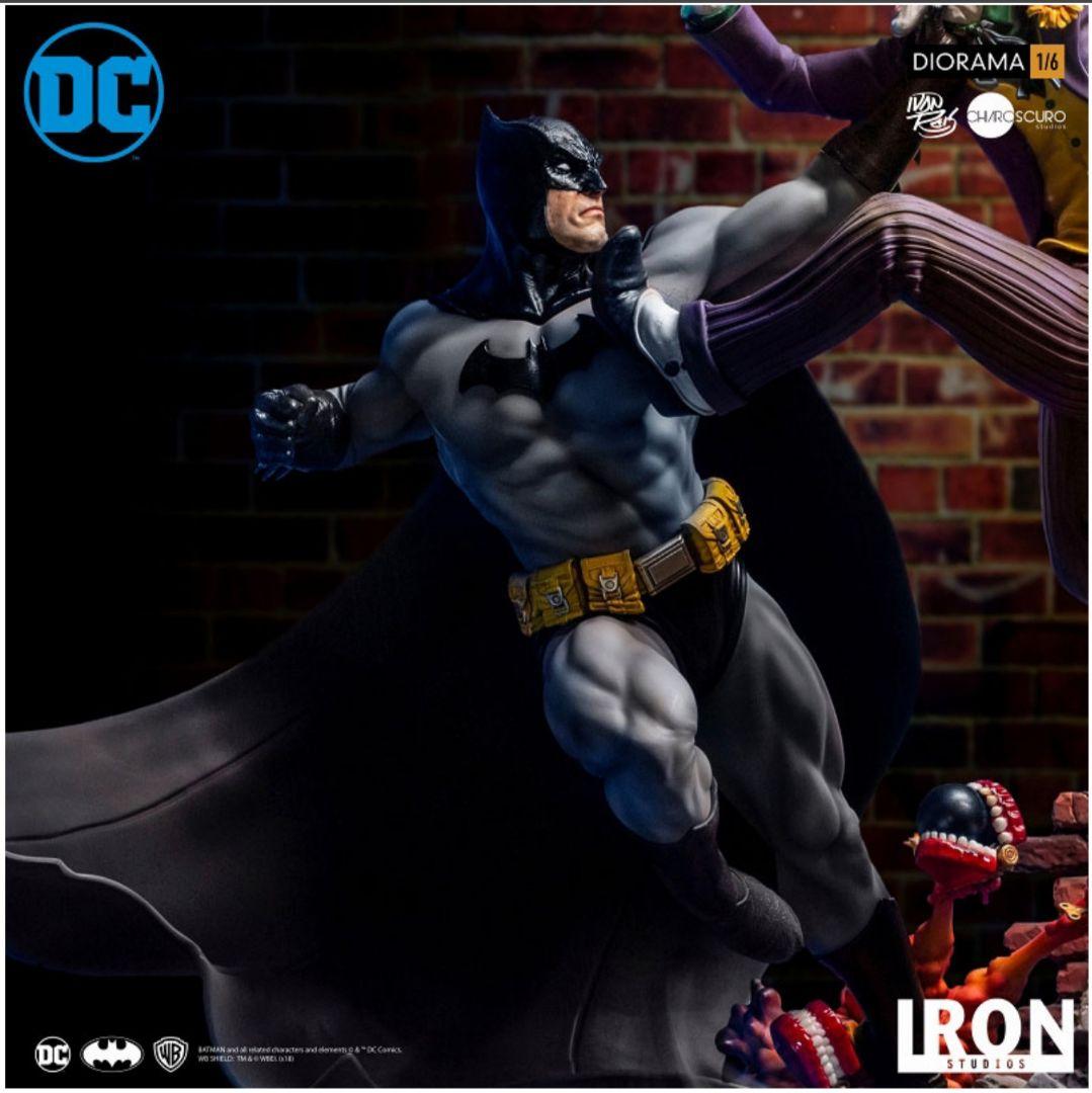 IRON 1/6『バットマン vs. ジョーカー』バトルジオラマ スタチュー