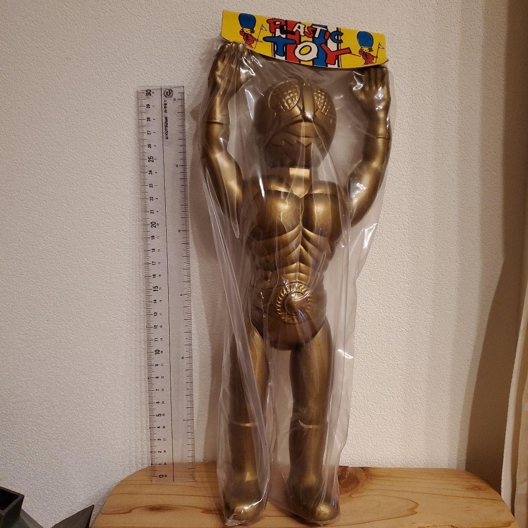 【激レア】仮面ライダー　ぱちソフビ　(プラスチック製)　当時物　プラスチックトイ