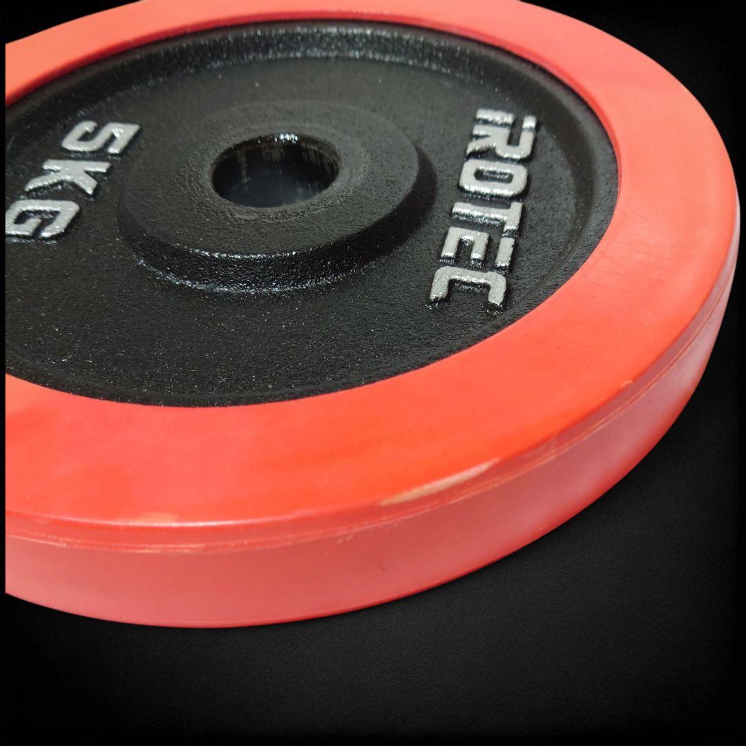 IROTEC アイロテック ラバー ダンベルプレート 5kg 4枚 合計20kg