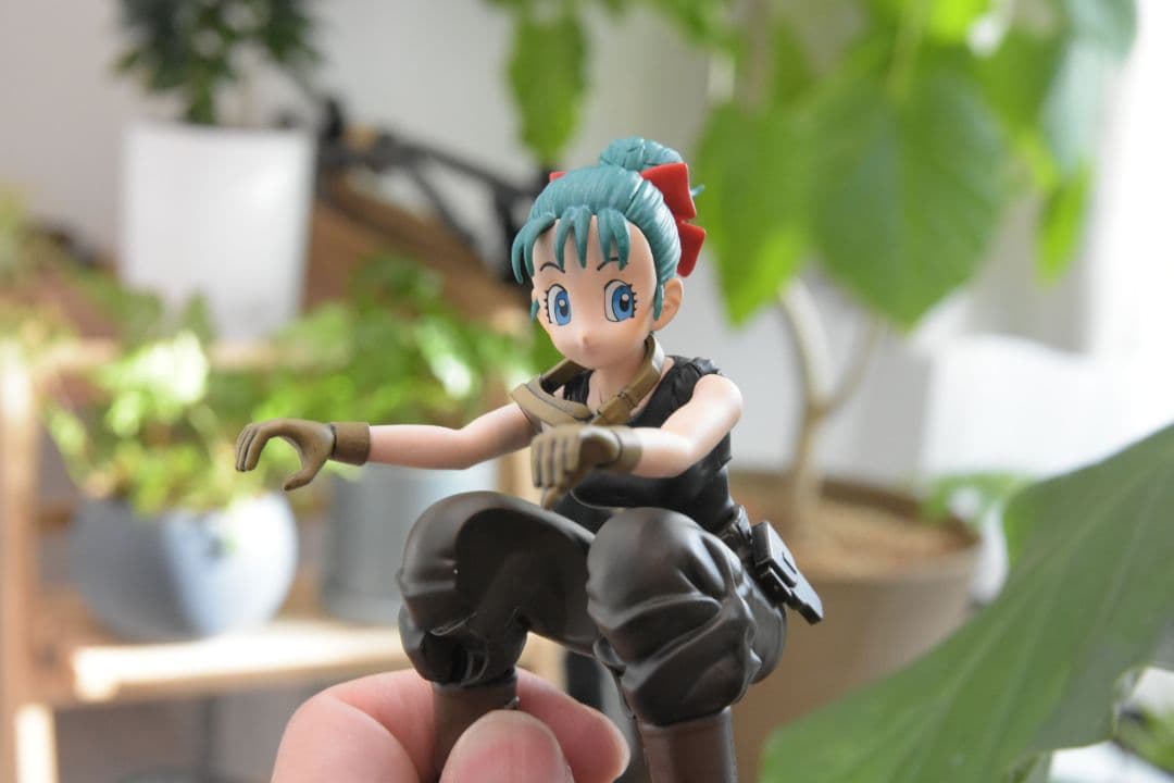 塗装済完成品 ドラゴンボール ブルマの可変式バイク