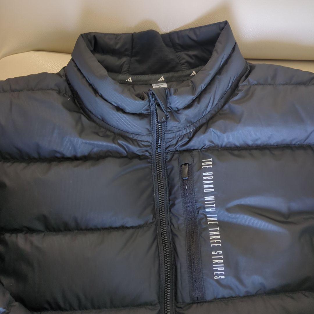 アディダス　ダウンジャケット　L　黒