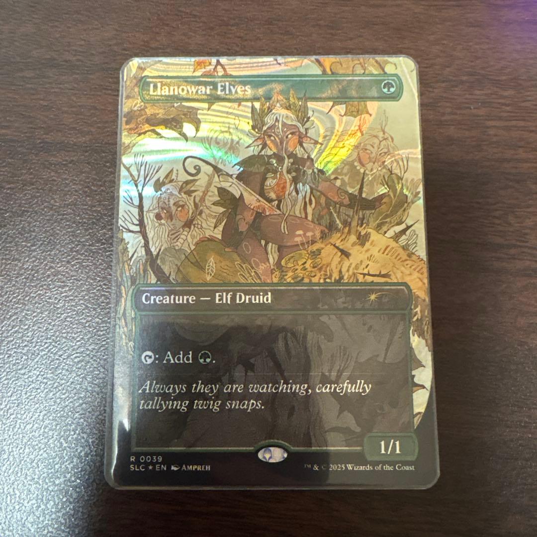 MTG ラノワールのエルフ/Llanowar Elves【ハロー・Foil】