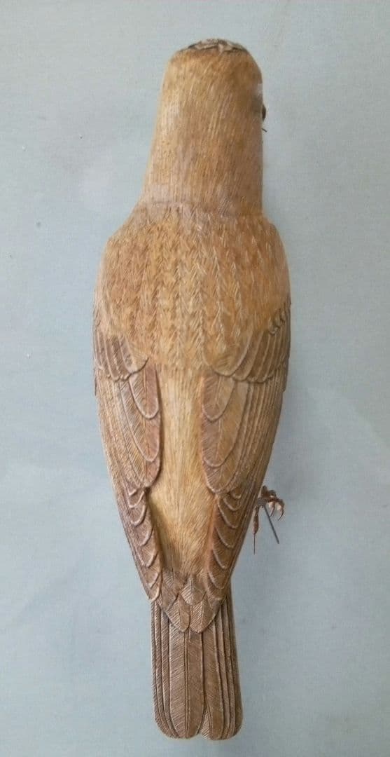 バードカービング　オオヨシキリ