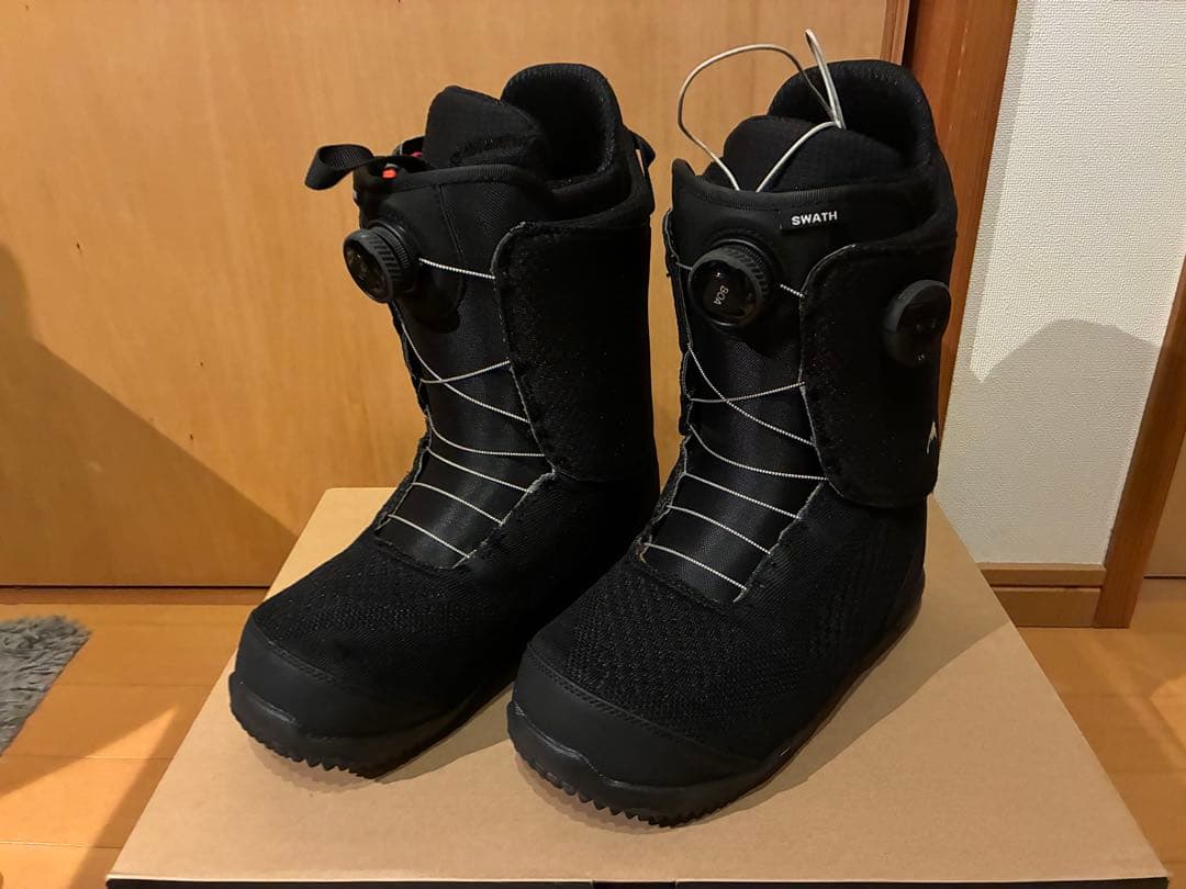 【使用少】BURTON SWATH BOA ブーツ ブラック 27.0cm