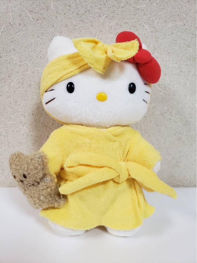 【希少レア】バスローブ　ハローキティ　ぬいぐるみ