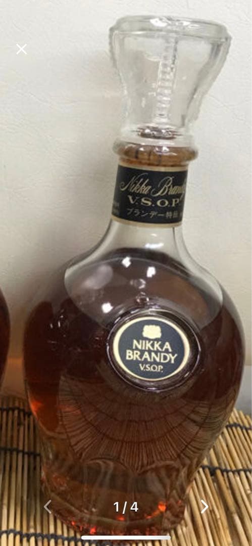 50年前の　ニッカウヰスキー＆　珍品ニッカブランデーアランビックＸＯ