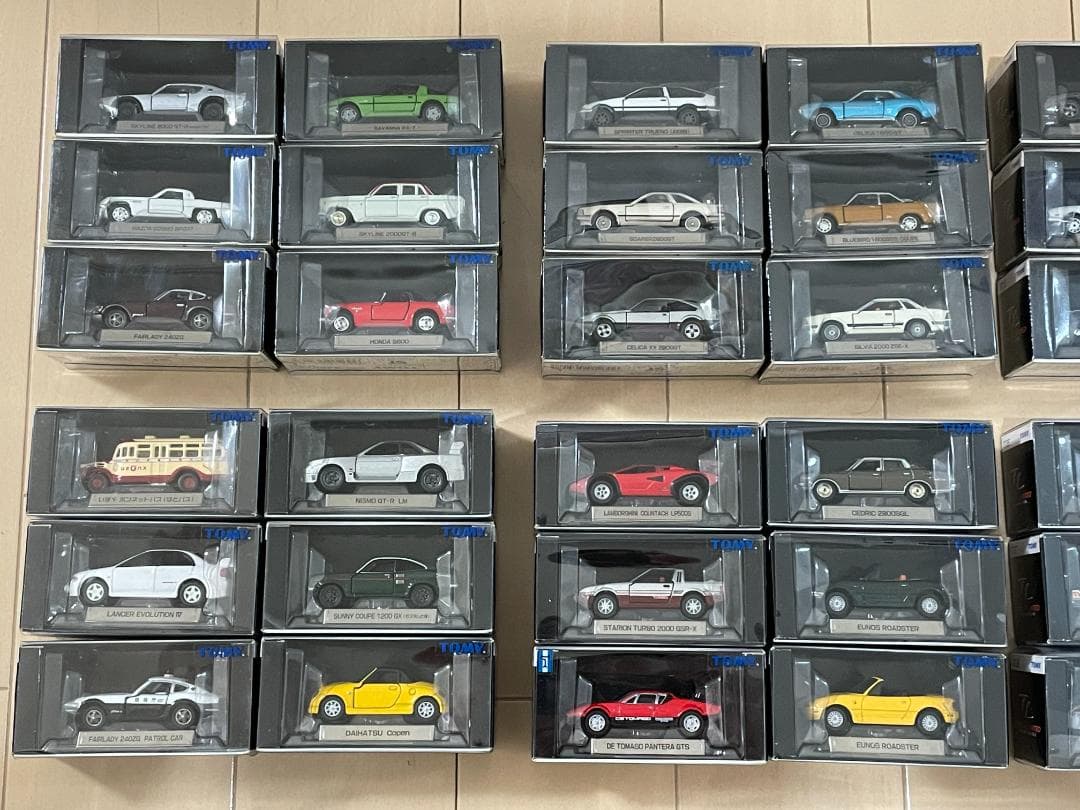 トミカリミテッド◆0001～0051　58台セット◆トミー　ヴィンテージ　TL