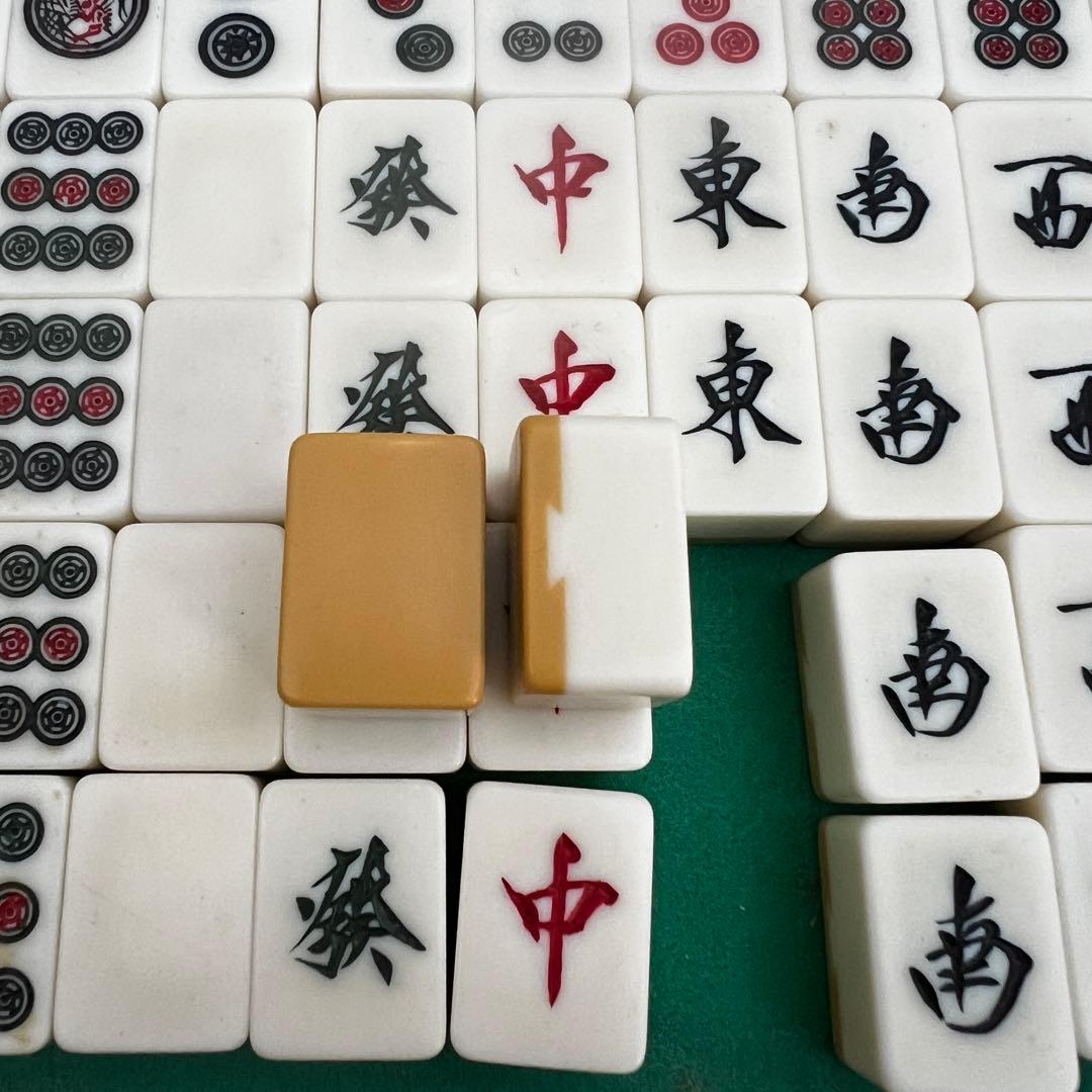 全自動麻雀卓用 麻雀牌セット 予備牌 美品