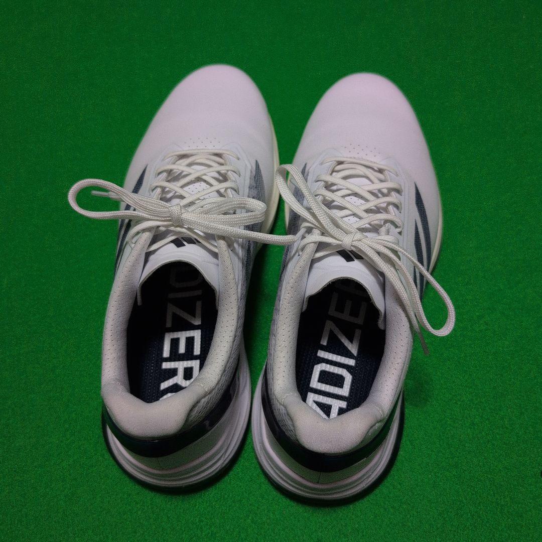 アディダス Adizero ゴルフシューズ ホワイト
