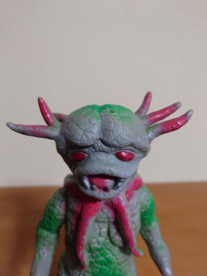 【当時もの稀少！】ブルマァク　ソフビ　キングザイガー　ミラーマン