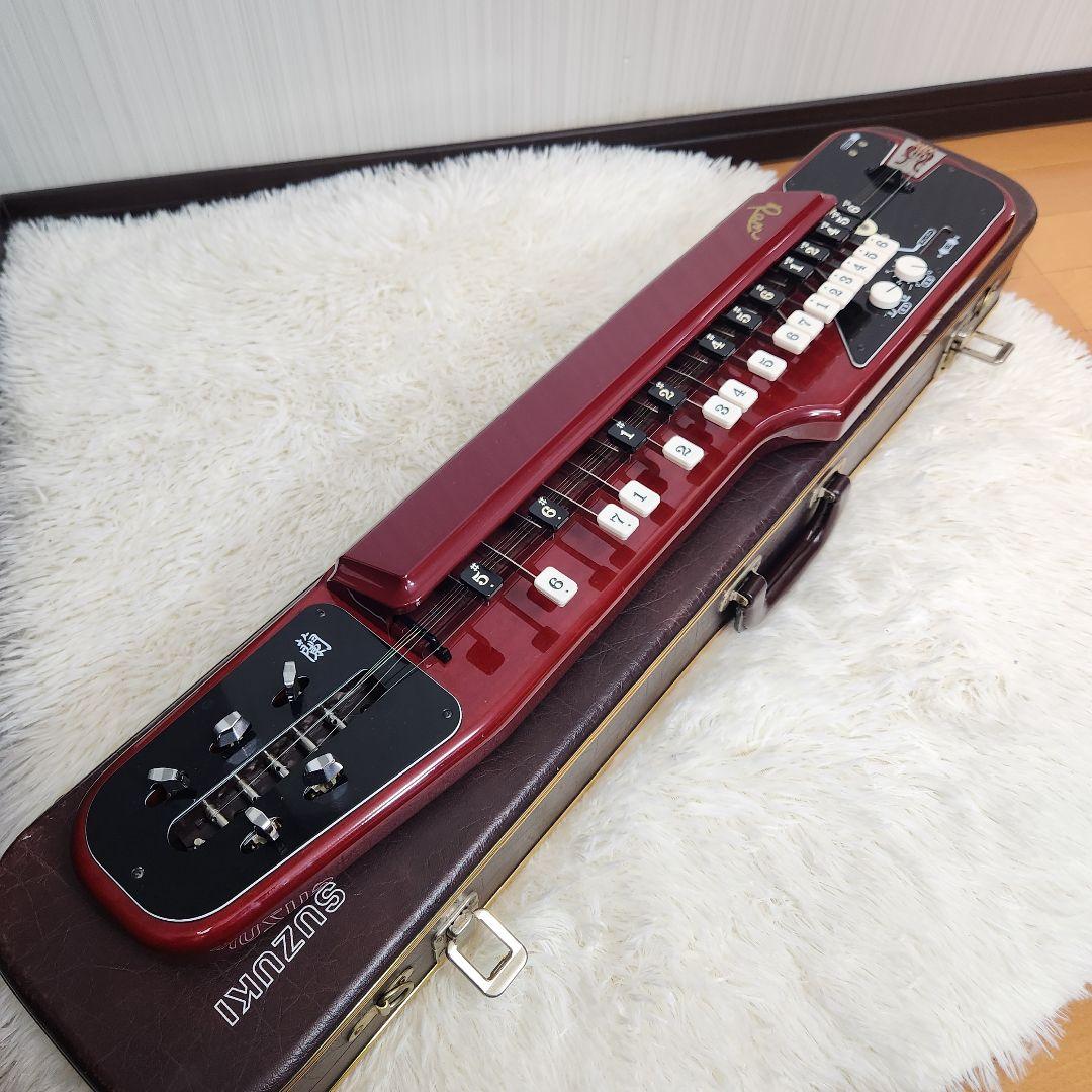 【廃盤希少！定価5.8万】SUZUKI 電気大正琴 蘭 ソプラノ