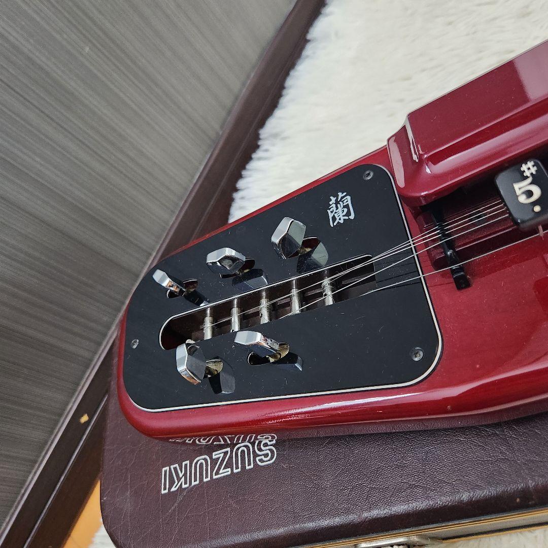【廃盤希少！定価5.8万】SUZUKI 電気大正琴 蘭 ソプラノ