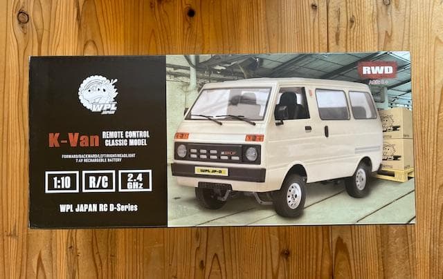 WPL JAPAN D42 1/10 軽バンラジコン RC ホワイト