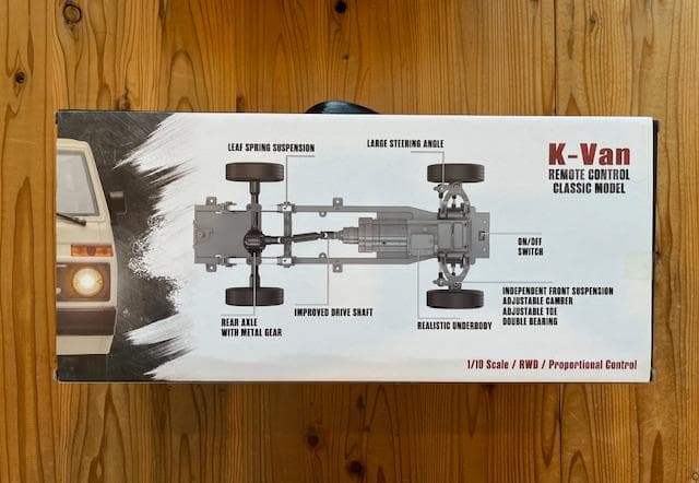 WPL JAPAN D42 1/10 軽バンラジコン RC ホワイト