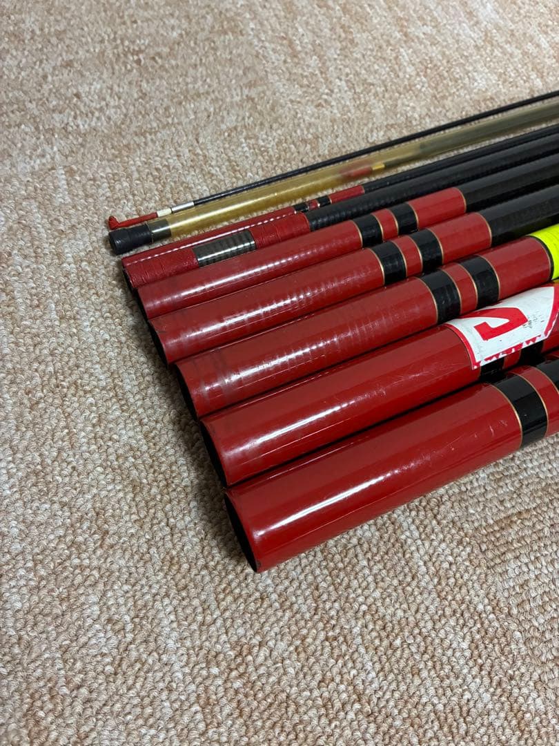 がま鮎　がまかつ　クラシック　 10m 硬調　 カーボンロッド