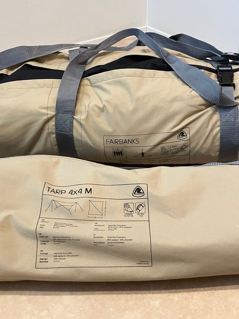 【一回だけ使用/超美品】ローベンス ROBENS フェアバンクス&タープ付き