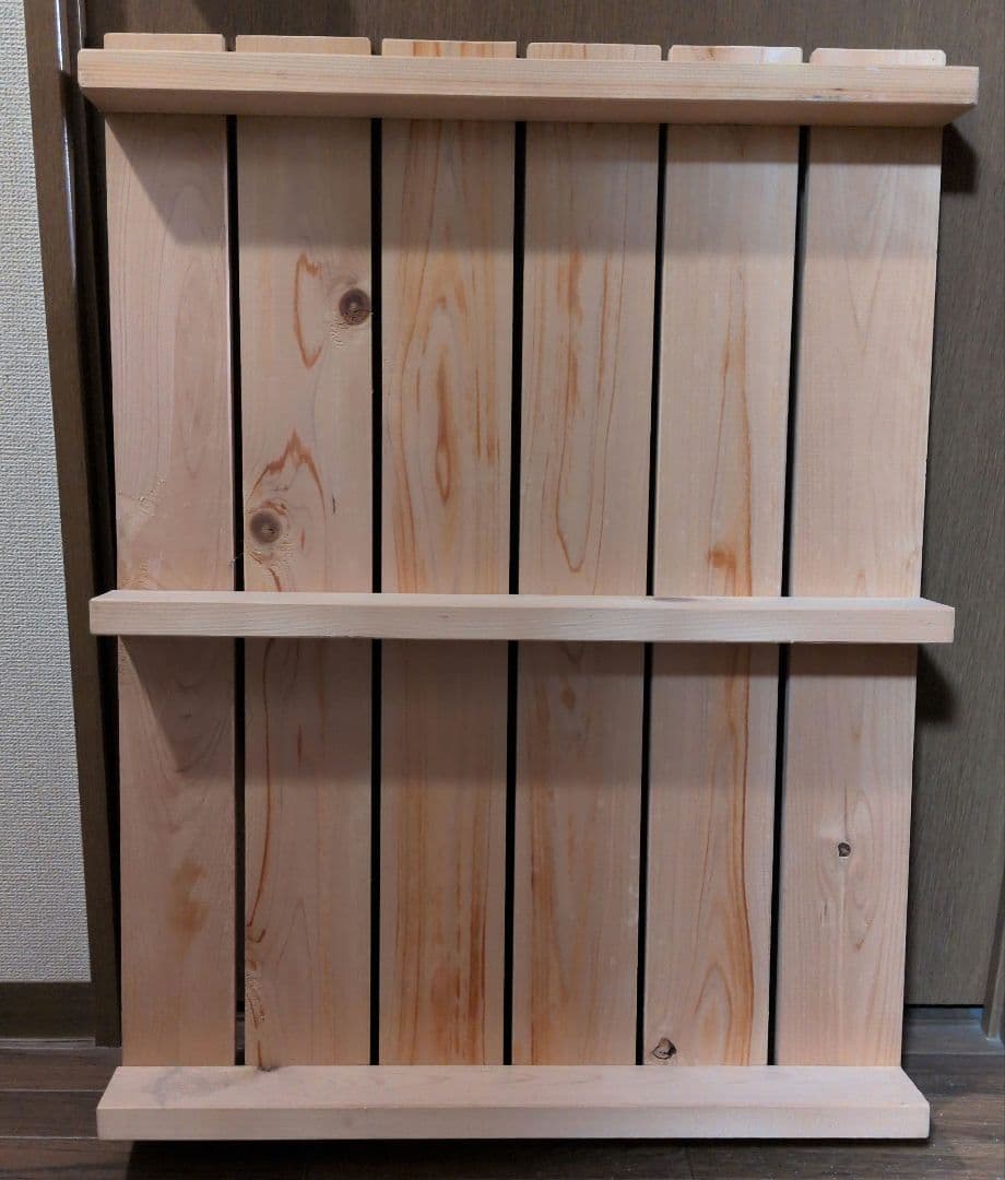 未使用　オーダー品　すのこ大小　２枚