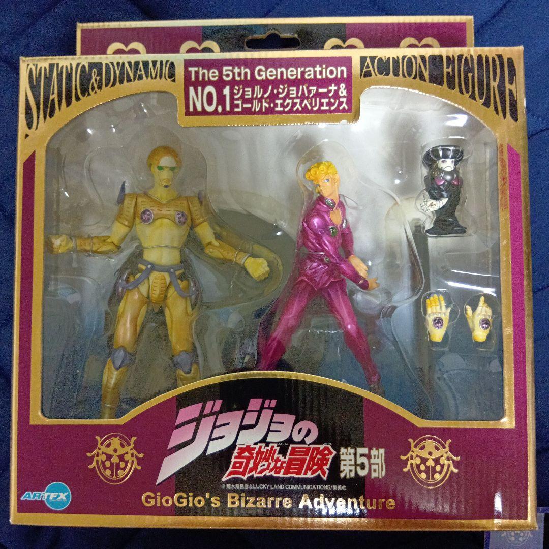 コトブキヤジョジョの奇妙な冒険第5部フィギュア6種　ジョルノ　ディアボロ　ミスタ