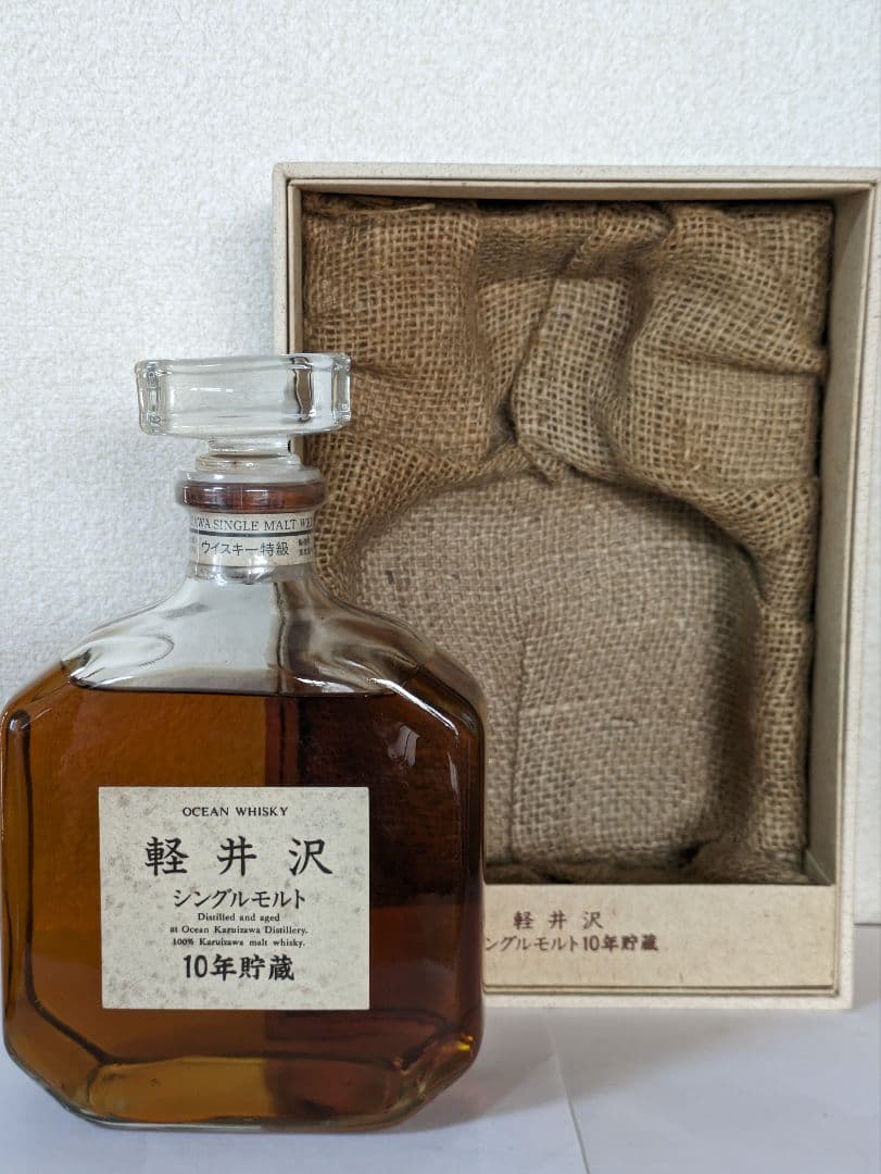 OCEAN WHISKY 軽井沢 シングルモルト 10 年貯蔵