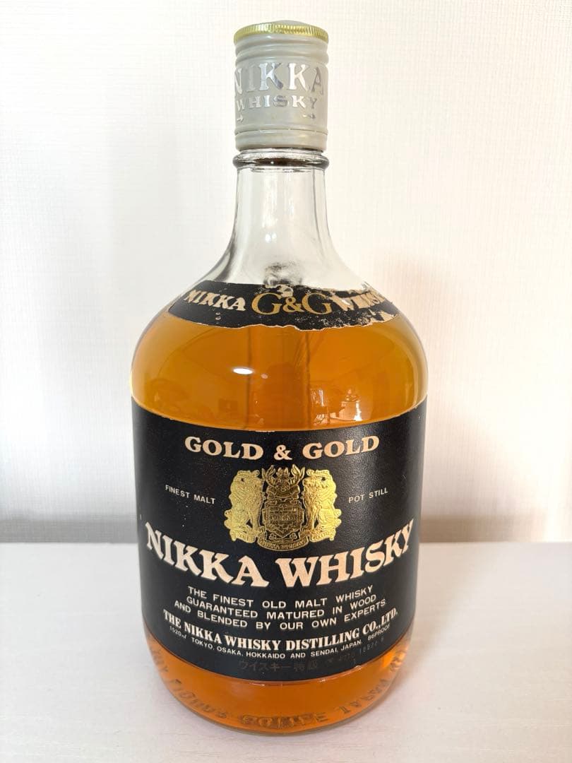 【値下げしました！】古酒　NIKKA WHISKY GOLD & GOLD
