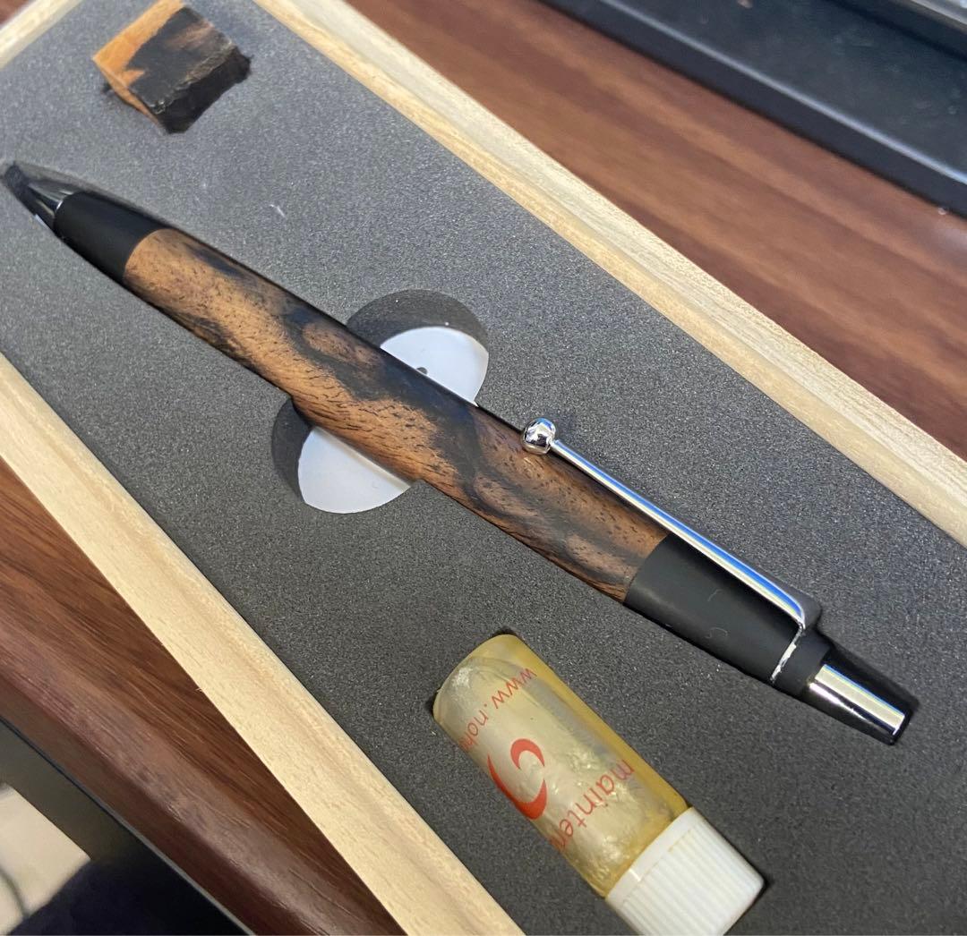 野原工芸 特上黒柿 ボールペンスタンダード