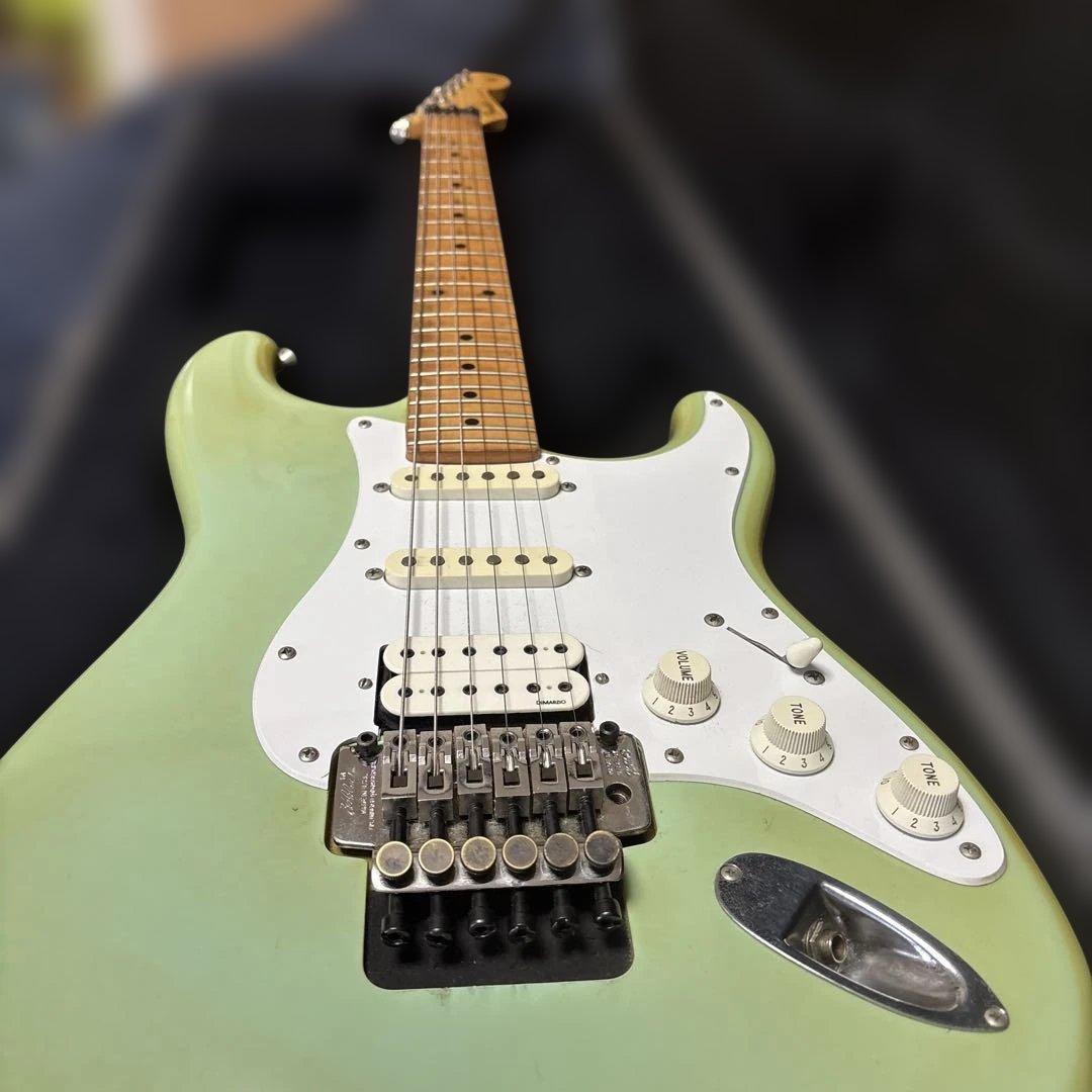 Fender JAPANストラトキャスター ＳＴＲ？フジゲン製ハードケース付き。