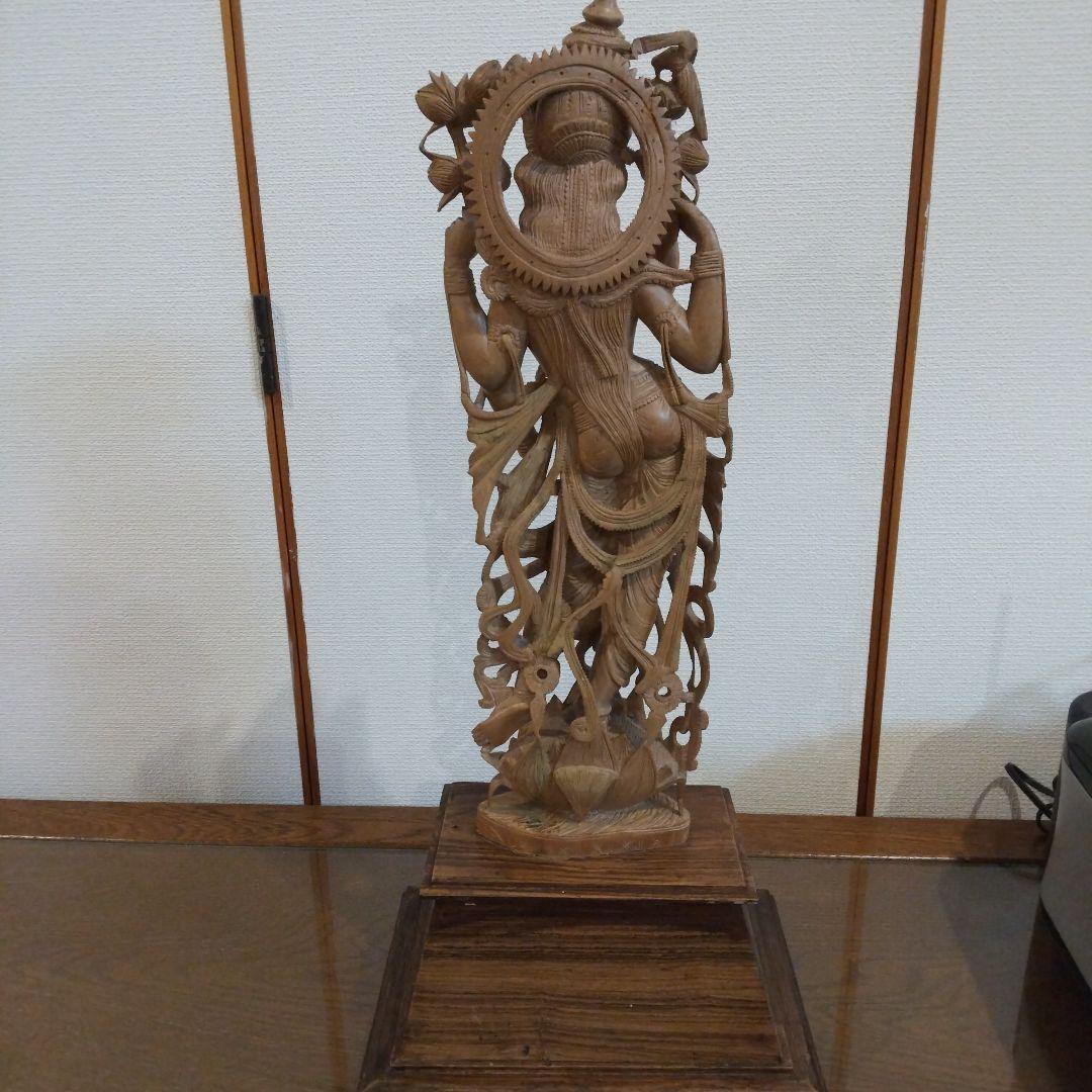 ふ*き様 木製仏像