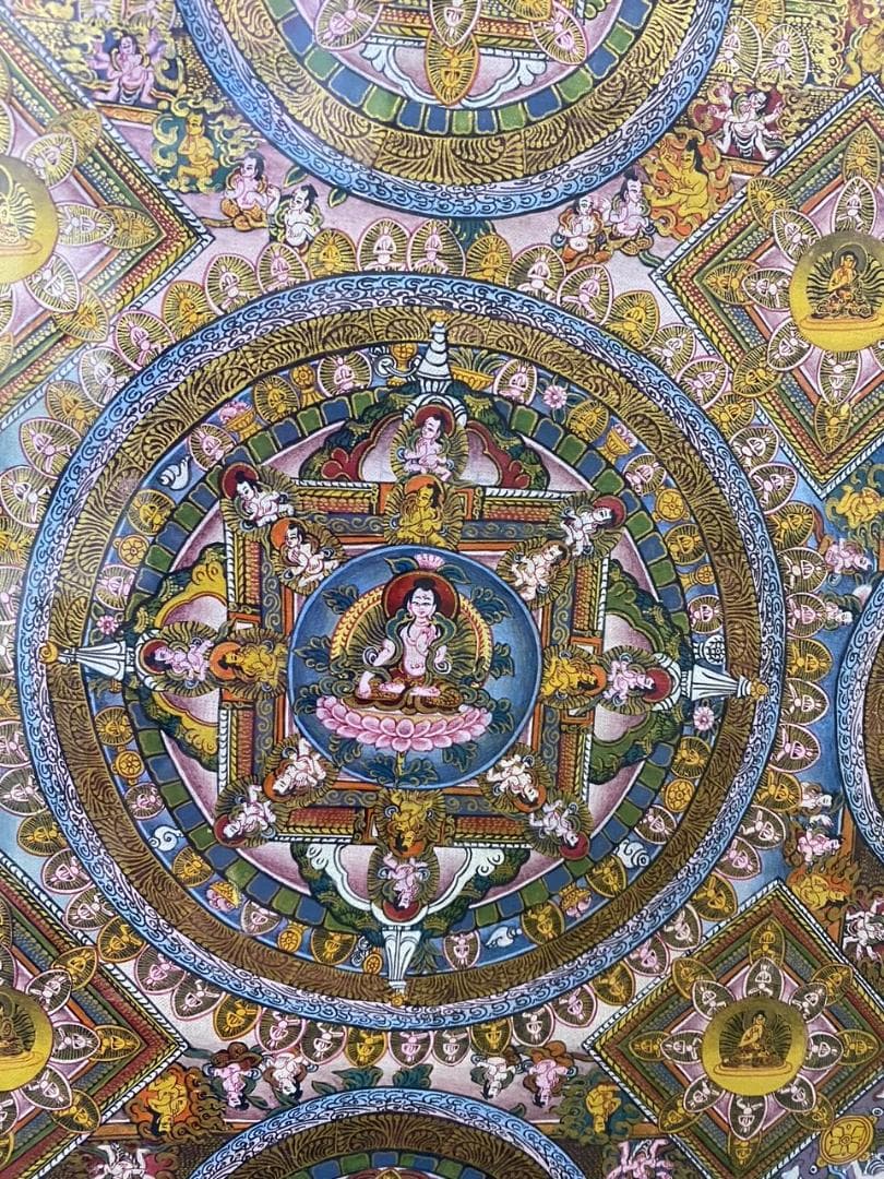 タンカ　曼荼羅　マンダラ　仏画