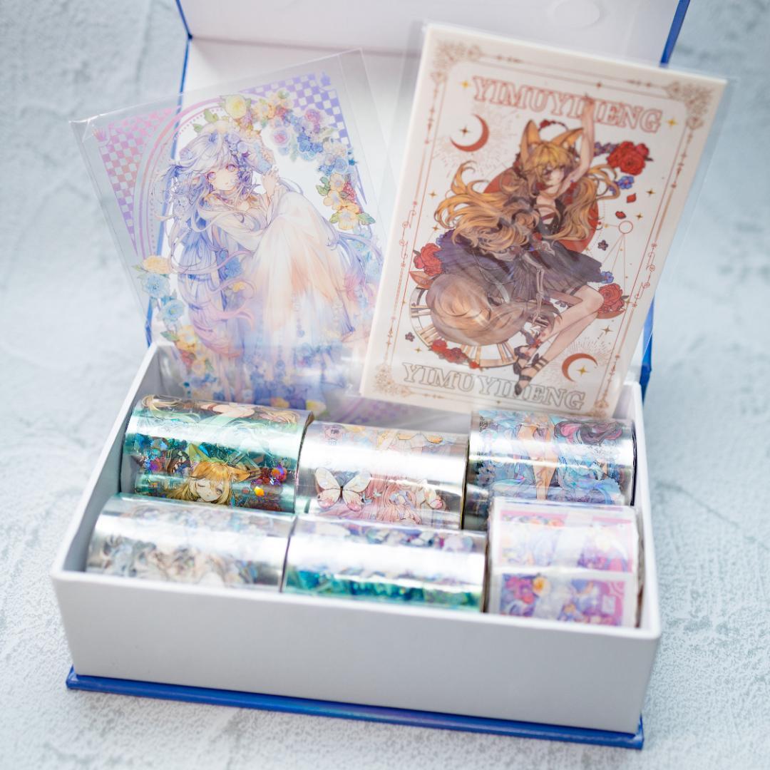 【BOX】一木一横　人物５巻セット　贝壳光✨️　墨魚