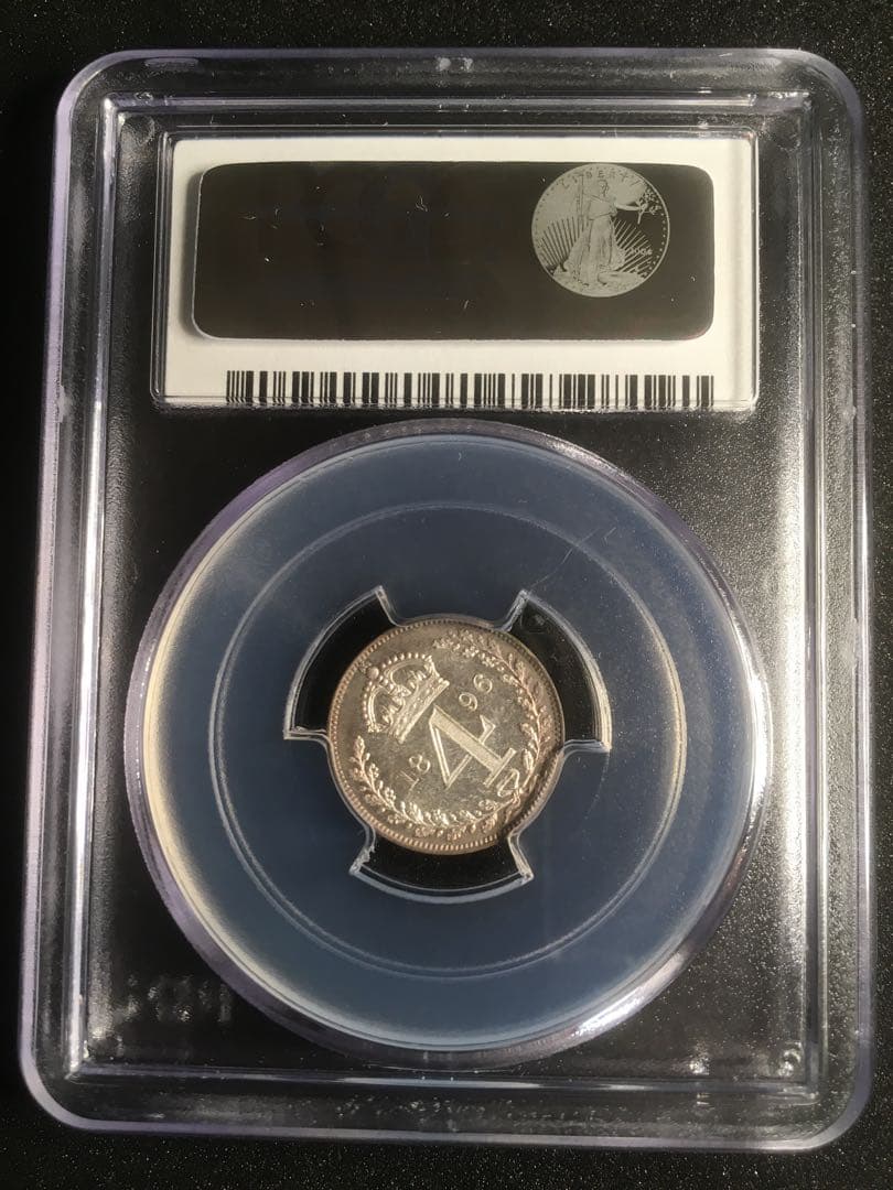 【希少】1896年 ヴィクトリア女王 PCGS PL64