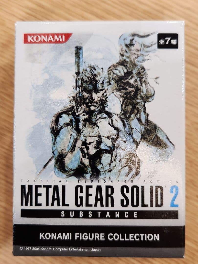 レア メタルギアソリッド2 コナミフィギュアコレクション未開封10個　ラスト1点