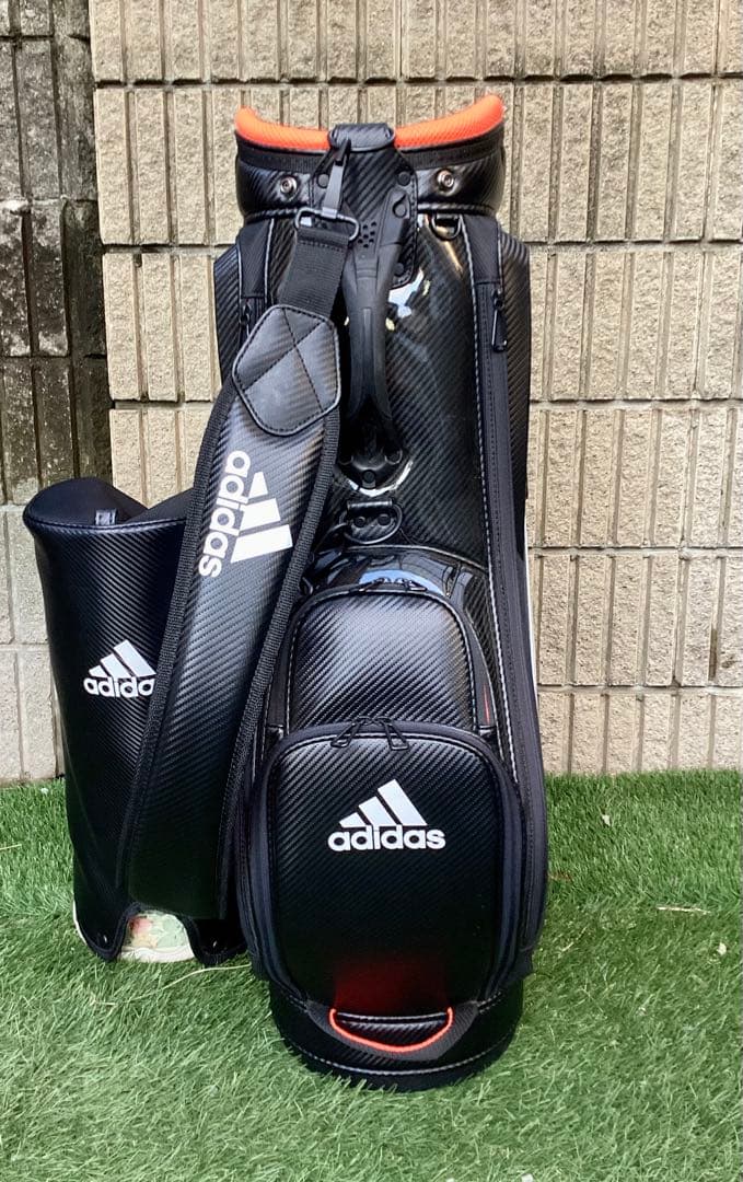 か*お様 adidas アディダスキャディバッグ