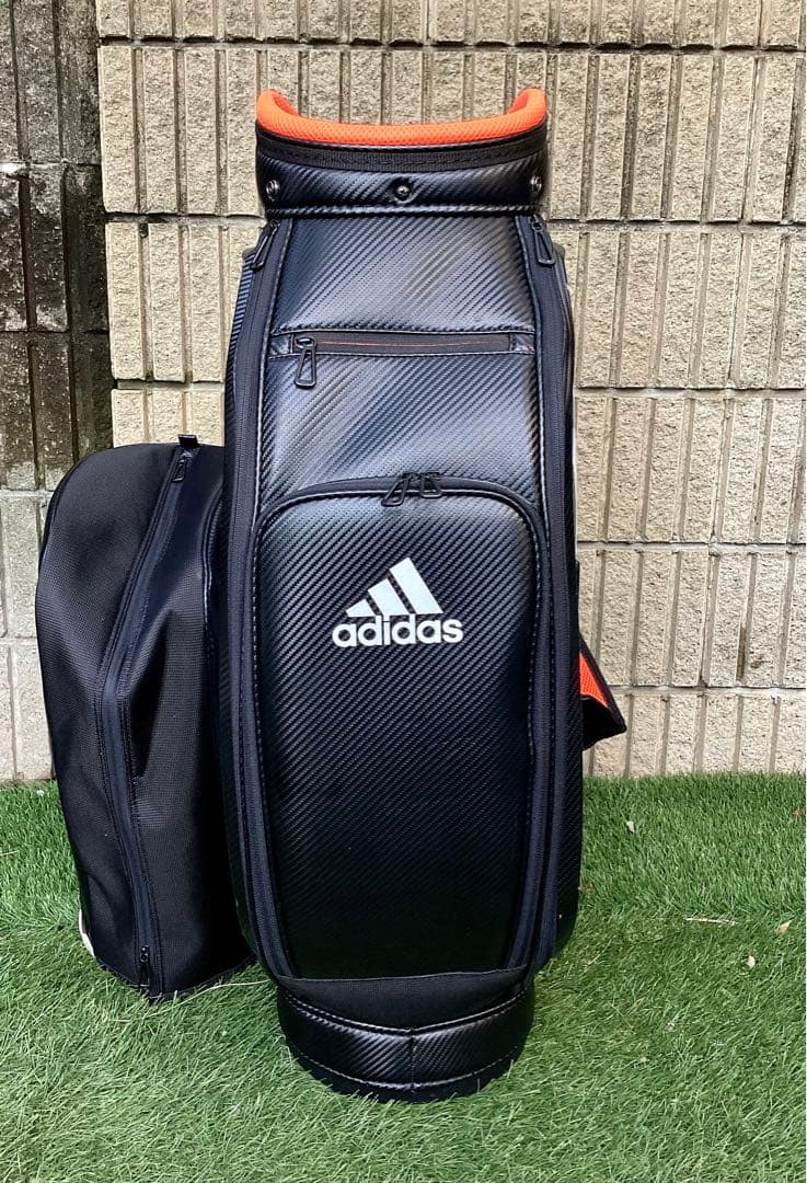 か*お様 adidas アディダスキャディバッグ