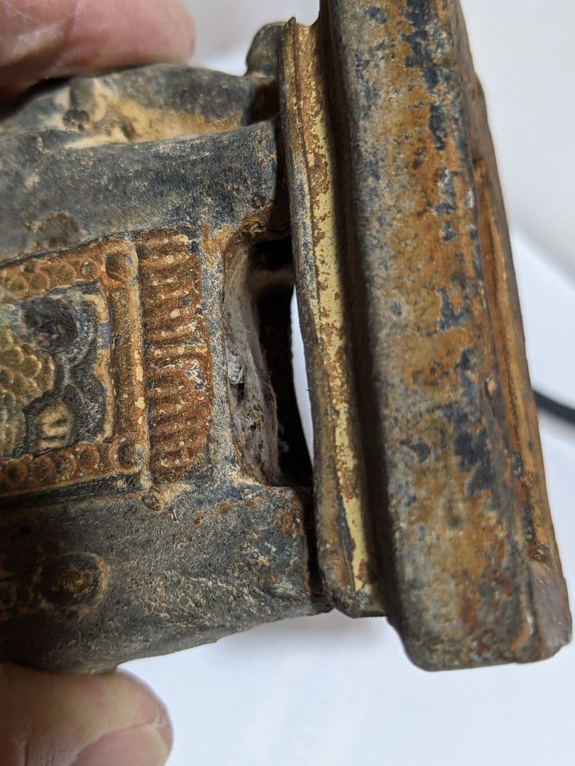 ♦琉球焼 象 副葬品発掘品 琉球王国 幕末〜明治時代 珍物珍品 古美術品骨董品