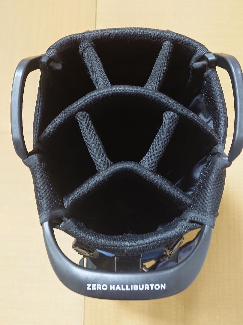 ZERO HALLIBURTON キャディバッグ ネイビー迷彩