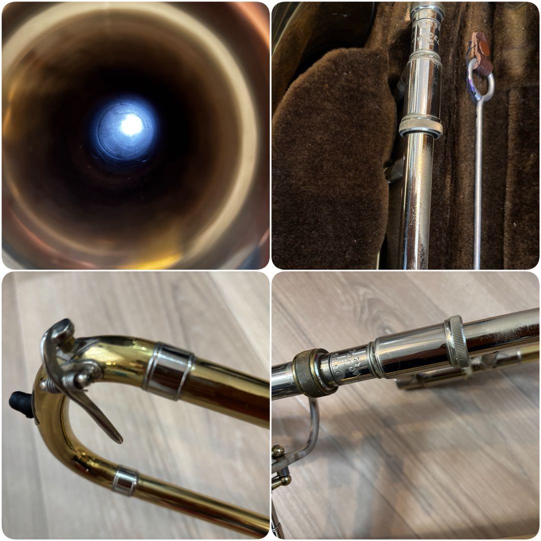 Bach 42 テナーバストロンボーン F管付 オープンラップ 要調整