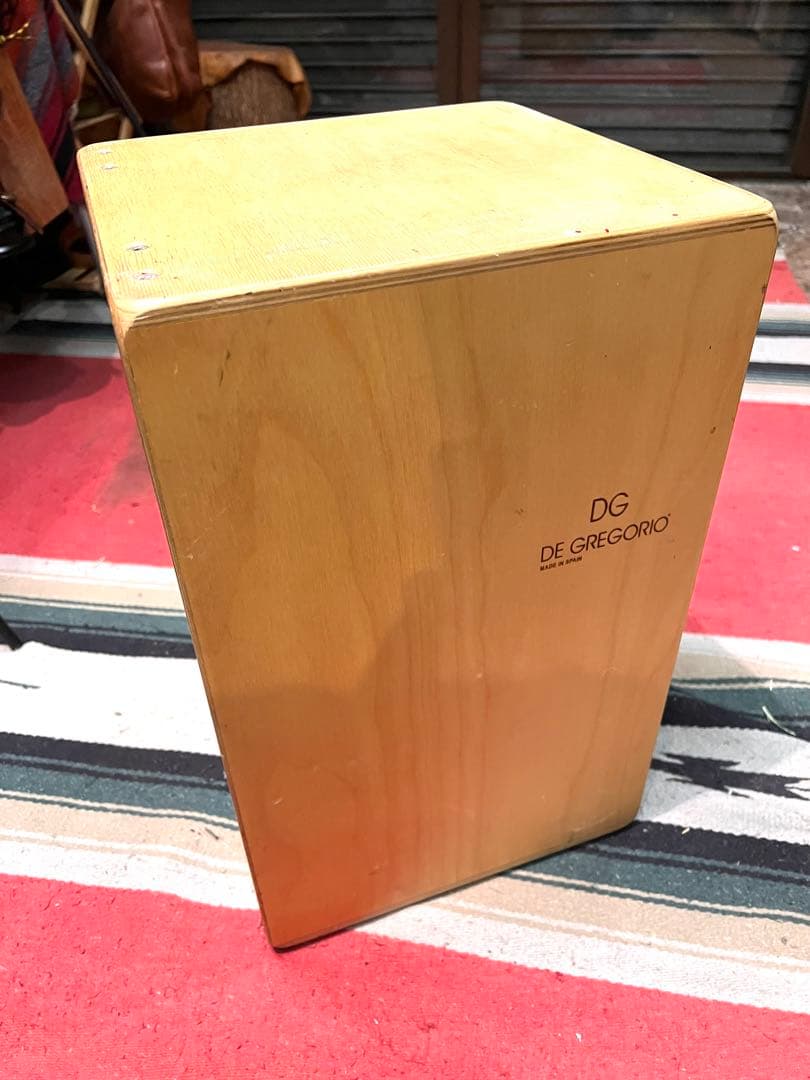 DE GREGORIO カホン 緑/ナチュラル