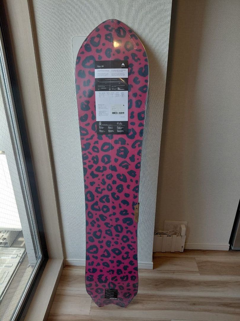 Burton 3D フィッシュ ディレクショナル Flat Top スノーボード