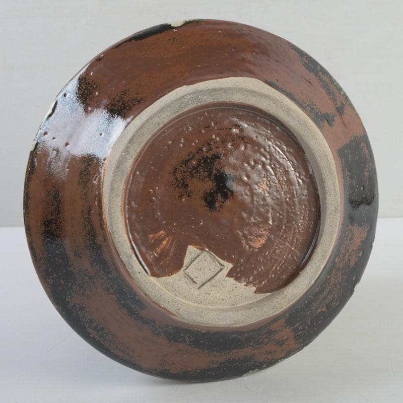 北大路魯山人作　美濃唐津焼　水指　黒田陶々庵極め箱　M　9535A