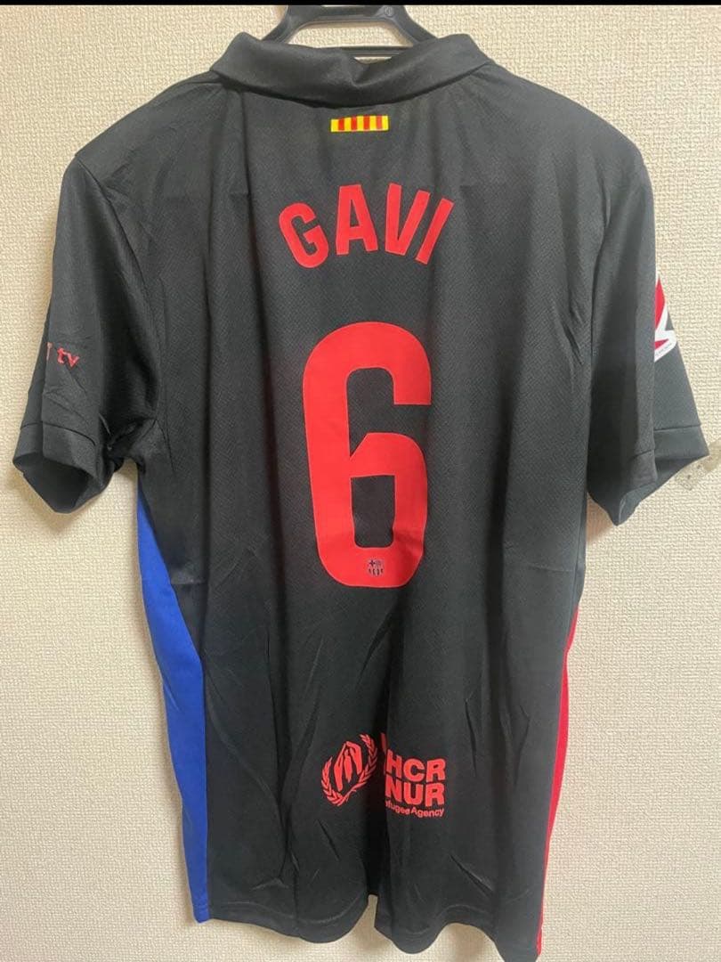 バルセロナ　選手支給品　24/25アウェイユニフォーム　ガビ