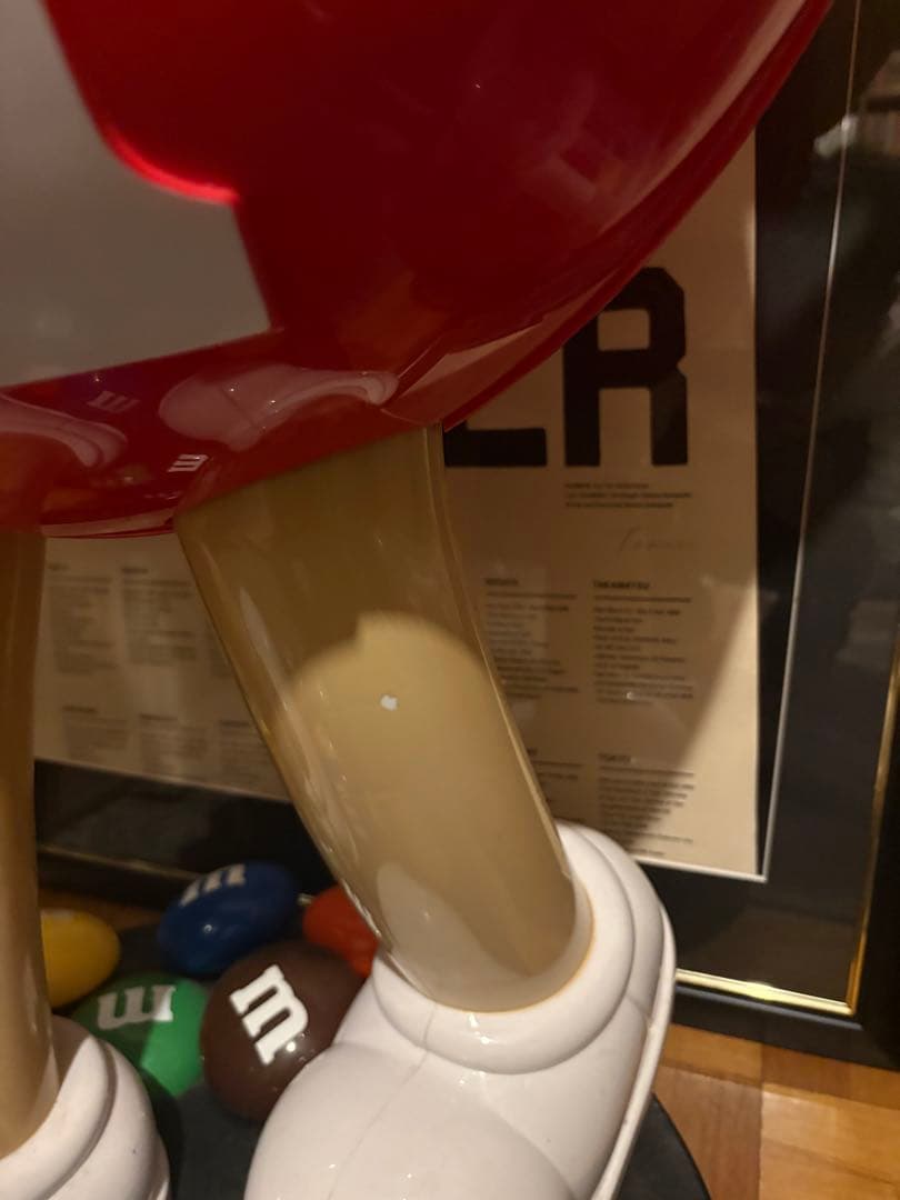 【牛飼】エムアンドエムズ　m&m's　非売品　特大ディスプレイ