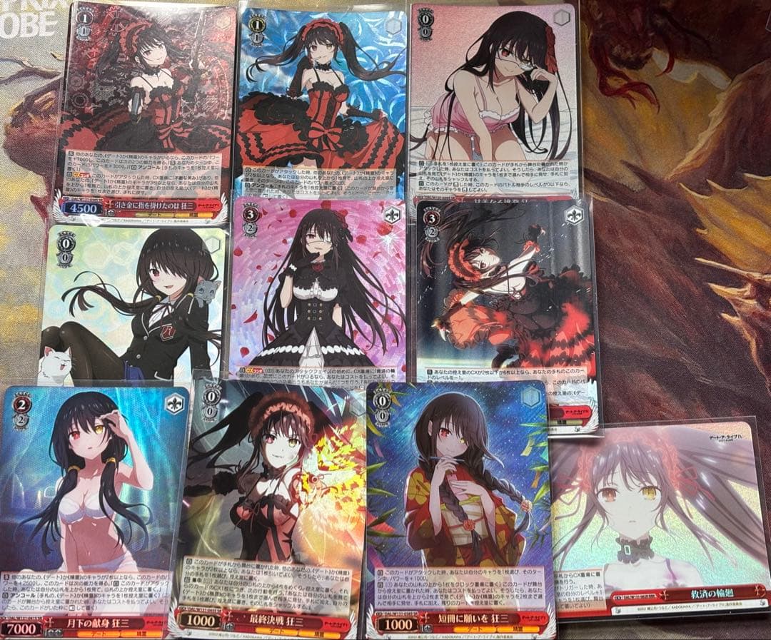 デートアライブ 狂三 SR RRR まとめ売り 10枚